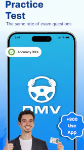 DMV Permit Practice Test 2026 screenshot