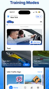 DMV Permit Practice Test 2026 screenshot