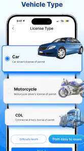 DMV Permit Practice Test 2026 screenshot