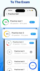 DMV Permit Practice Test 2026 screenshot