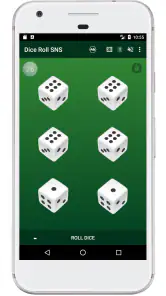 Dobbelsteenworp SNS screenshot