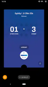 DOT Billetter screenshot