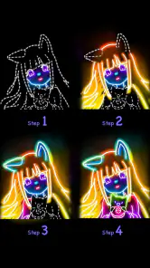 Draw Glow Comics screenshot