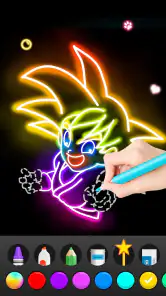 Draw Glow Comics screenshot