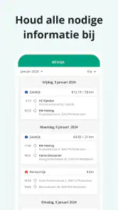 Driversnote Rittenregistratie screenshot
