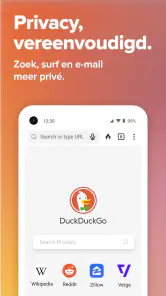 DuckDuckGo Private Browser screenshot