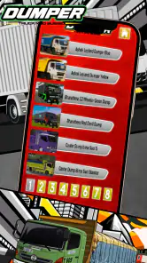 Dumper Truck Mod Bussid screenshot