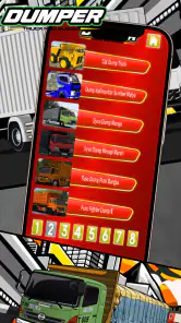 Dumper Truck Mod Bussid screenshot