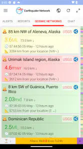 Earthquake Network PRO screenshot