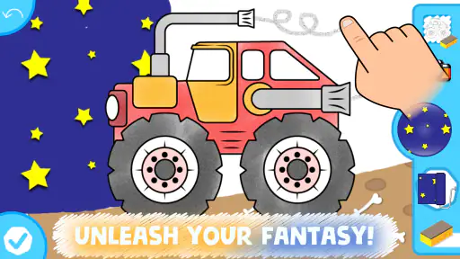 Easy coloring pages for kids screenshot