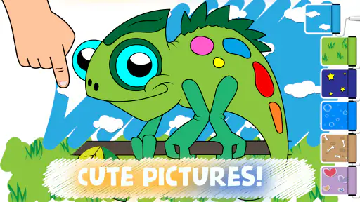 Easy coloring pages for kids screenshot