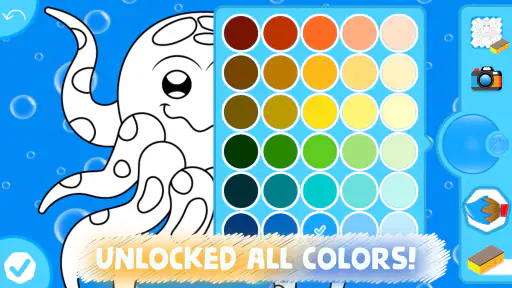 Easy coloring pages for kids screenshot