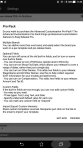 Easy Release Pro screenshot