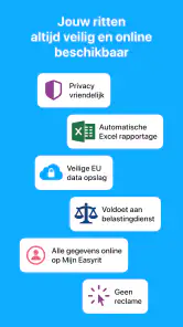 EasyRit | kilometerregistratie screenshot