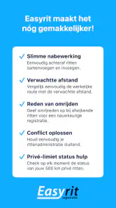 EasyRit | kilometerregistratie screenshot