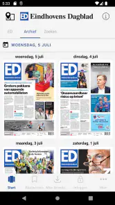 ED - Digitale krant screenshot