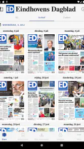ED - Digitale krant screenshot