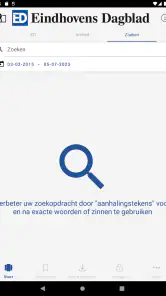 ED - Digitale krant screenshot