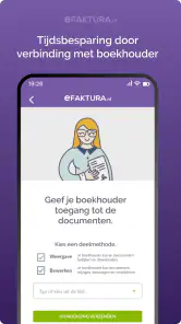 eFaktura.nl - online facturen screenshot