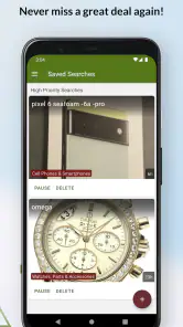 eFerret - Alerts for eBay screenshot