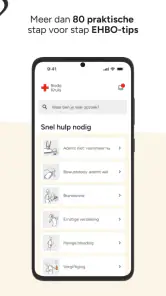 EHBO-app - Rode Kruis screenshot