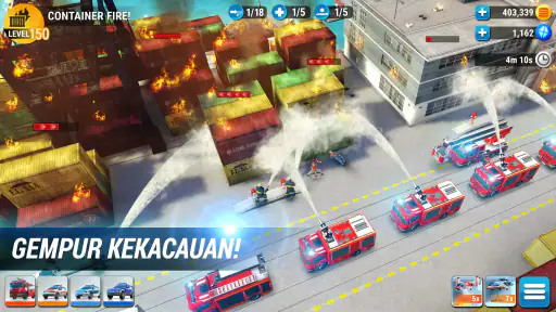 EMERGENCY HQ: Brandweer Spel screenshot