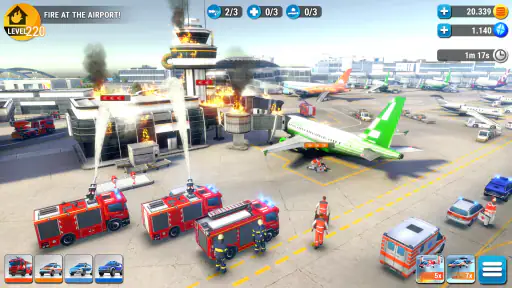 EMERGENCY HQ: Brandweer Spel screenshot