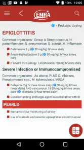 EMRA Antibiotic Guide screenshot