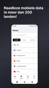 eSIM io: Wereldwijde eSIM screenshot