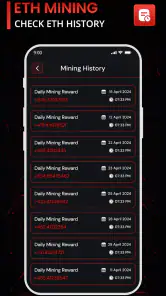 Ethereum Mining, ETH Miner screenshot