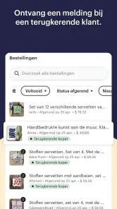 Etsy Seller: Jouw shop screenshot
