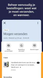 Etsy Seller: Jouw shop screenshot