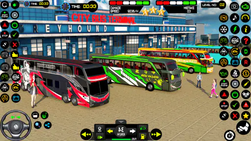 Euro Coach Bus Simulator Games screenshot