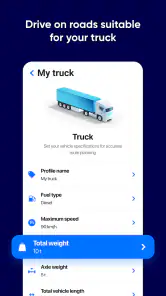 Eurowag Navigation - Truck GPS screenshot