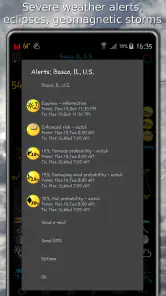 eWeather HDF - weather app screenshot