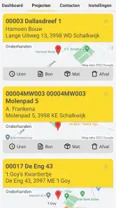 Exact Bouw screenshot