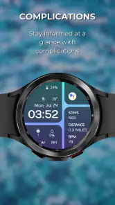 EXD070: Digital Watch Face screenshot
