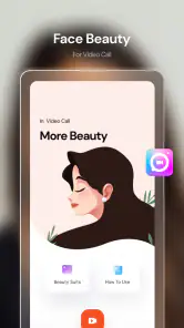Face beauty voor videocall-app screenshot