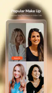 Face beauty voor videocall-app screenshot