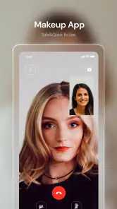 Face beauty voor videocall-app screenshot