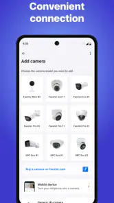 Faceter – Home security camera screenshot