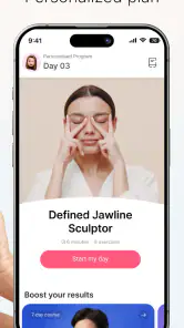 FaceTone: Face Fitness & Yoga screenshot