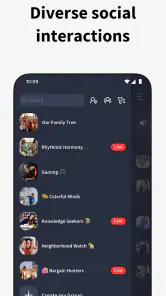 Fambase: Live & Group Chat screenshot