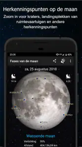 Fases van de maan Pro screenshot