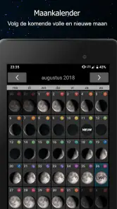 Fases van de maan Pro screenshot