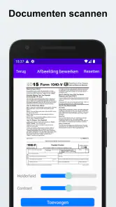 Fax verzenden en ontvangen screenshot