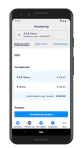 FBTO Zorg app screenshot