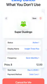 Feenko: Subscription Manager screenshot