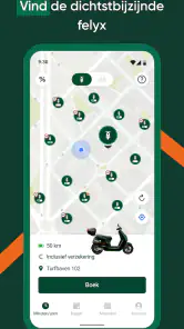 felyx e-moped sharing screenshot