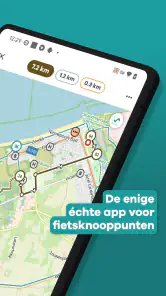 Fietsknooppunt screenshot